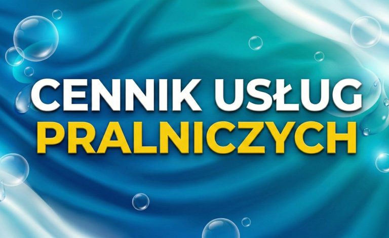 Ile kosztuje pranie w pralni? Cennik usług pralniczych 2026